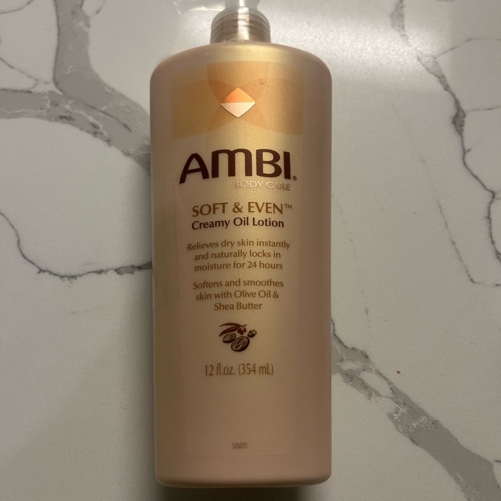 AMBI Soft‎ & Even Creamy Oil Lotion - 12 oz